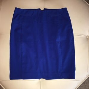 Express Blue Pencil Skirt
